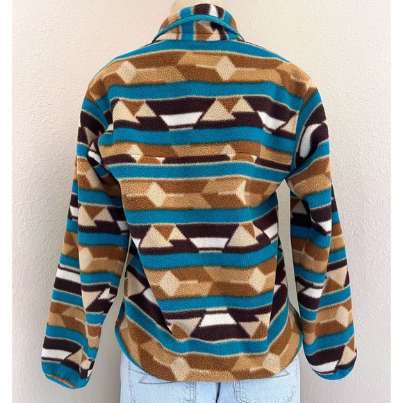 Patagonia Aztec Print Synchilla Size Small⭐️ - Picture 5 of 6